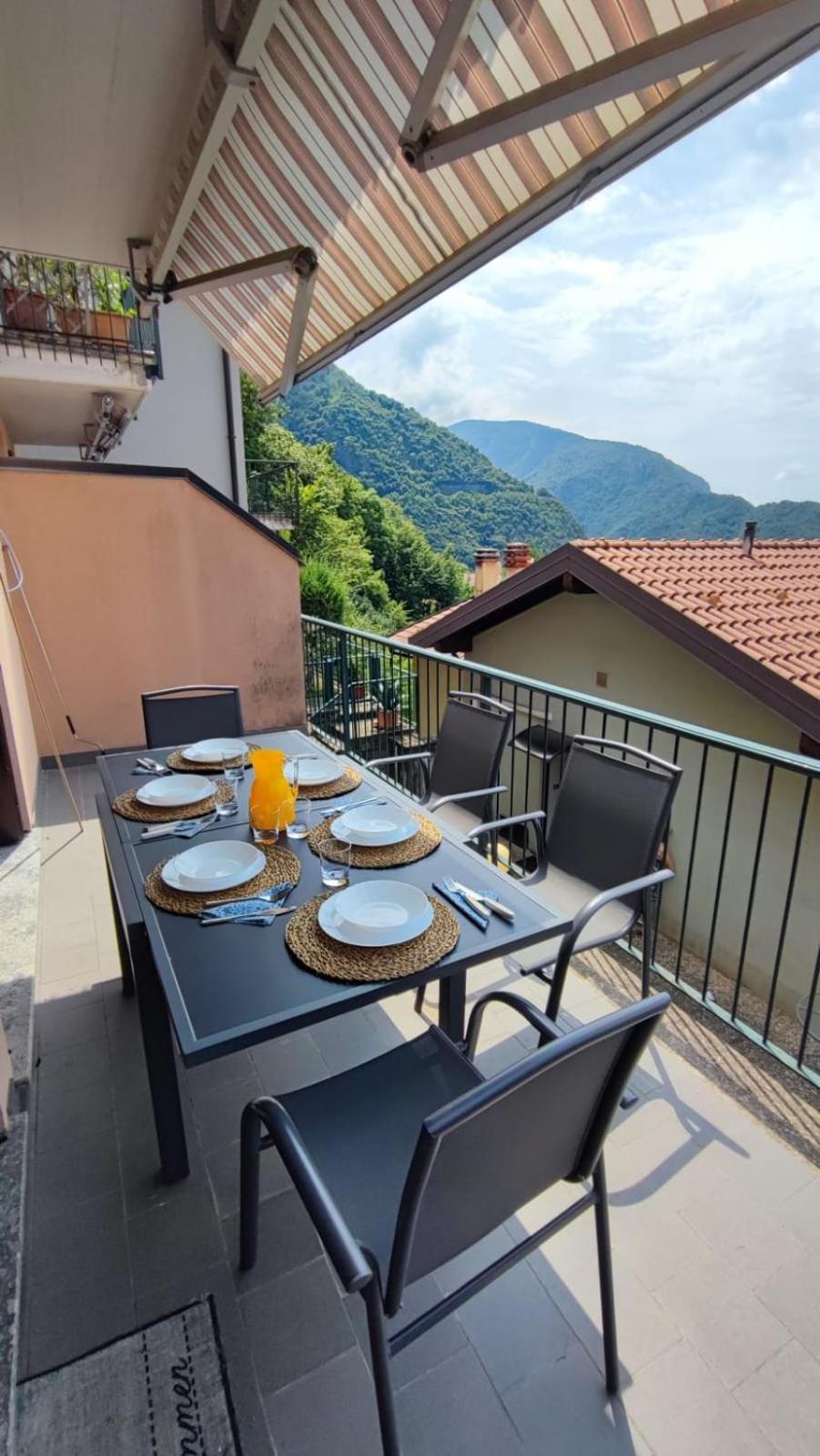 Blu Dipinto Di Blu - Como Lake View - Perledo Dış mekan fotoğraf